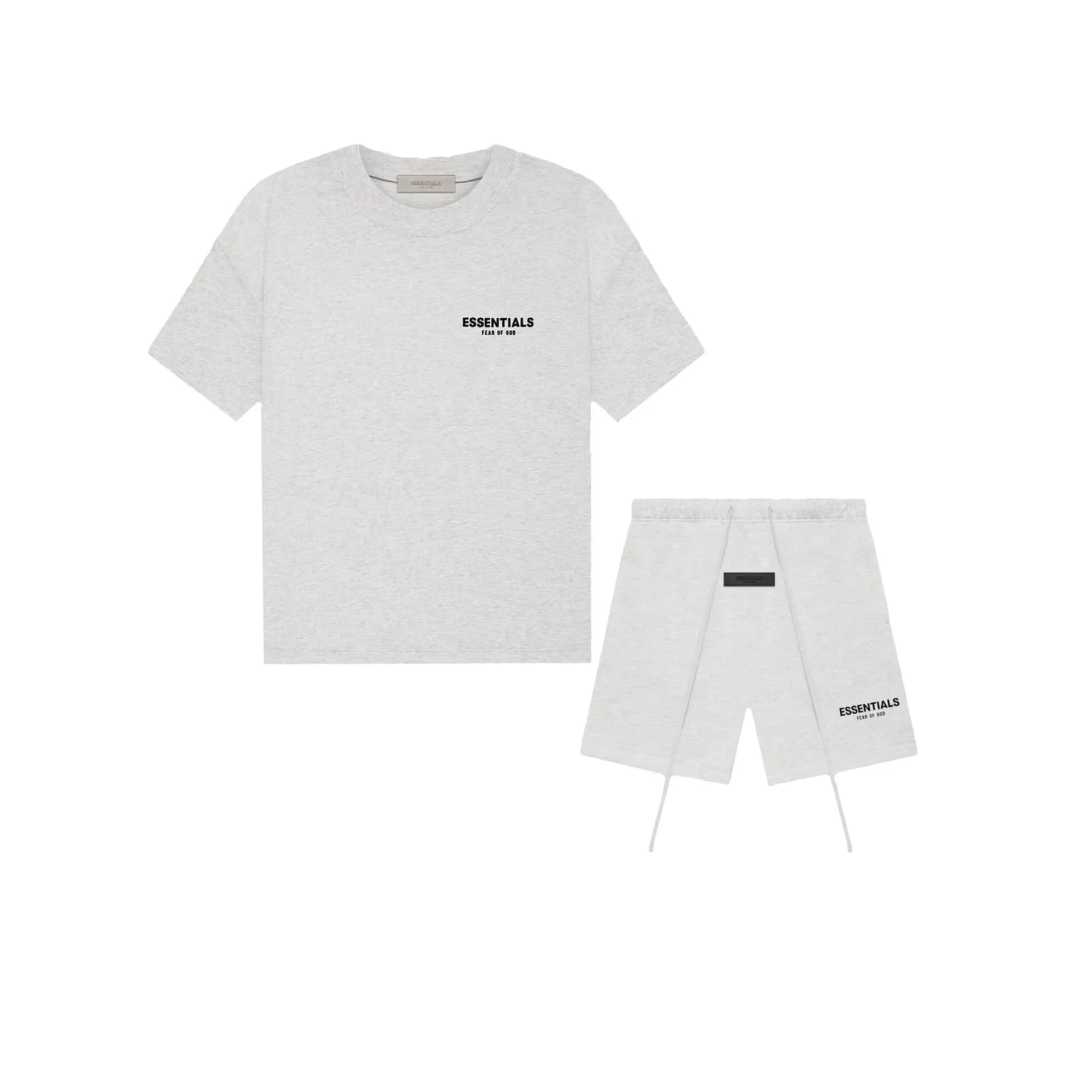 Essentials Fear of God Essentials T-Shirt & Shorts Set Light Oatmeal (SS22)