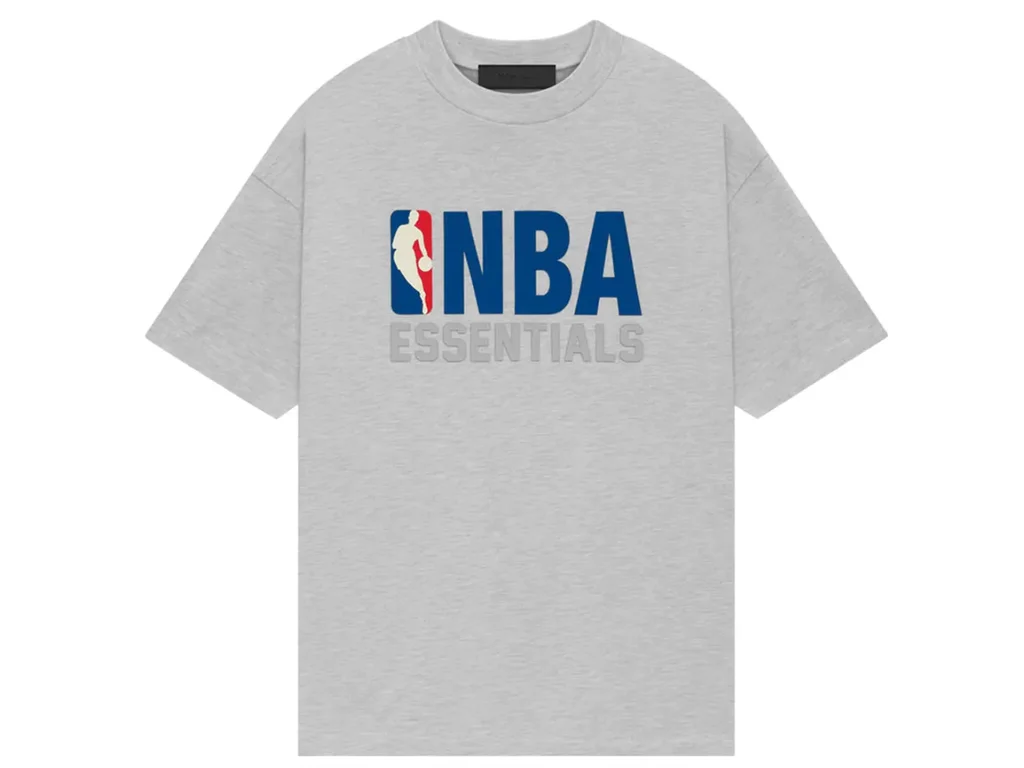 Essentials Fear of God Essentials NBA S24 T-Shirt Grey