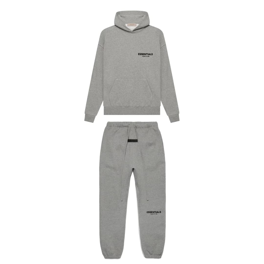 Essentials Fear of God Essentials Hoodie & Sweatpants Set Dark Oatmeal (SS22)