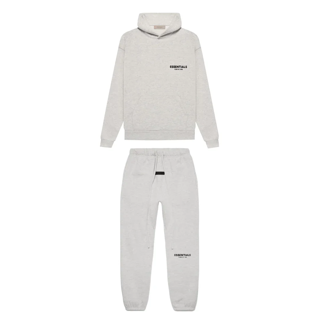 Essentials Fear of God Essentials Hoodie & Sweatpants Set Light Oatmeal (SS22)