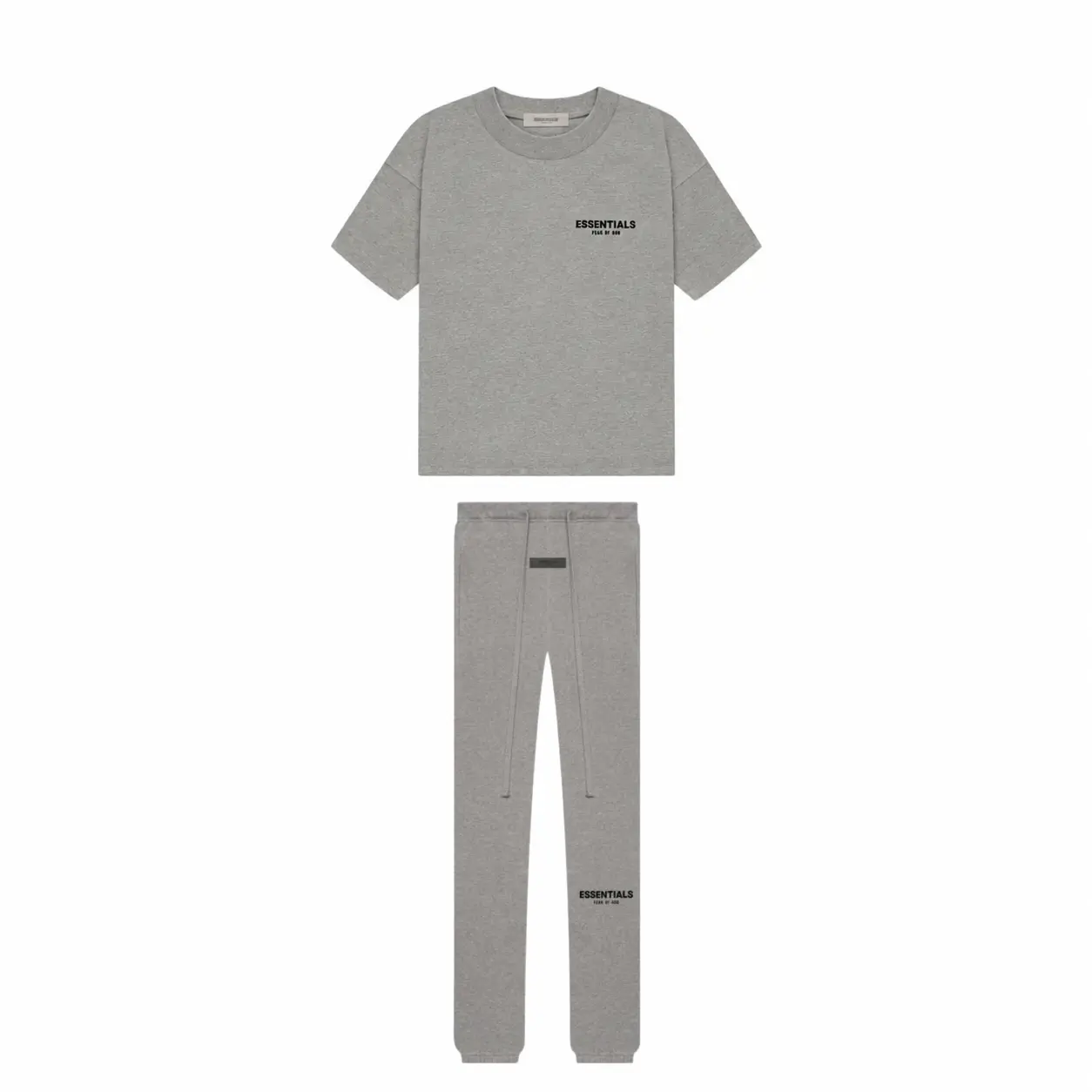 Essentials Fear of God Essentials T-Shirt & Sweatpants Set Dark Oatmeal (SS22)