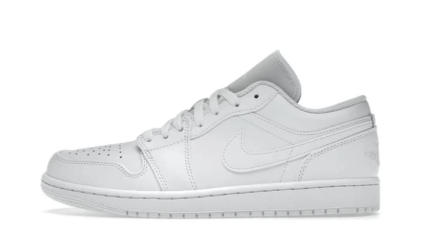 AIR JORDAN 1 LOW TRIPLE WHITE (2022)
