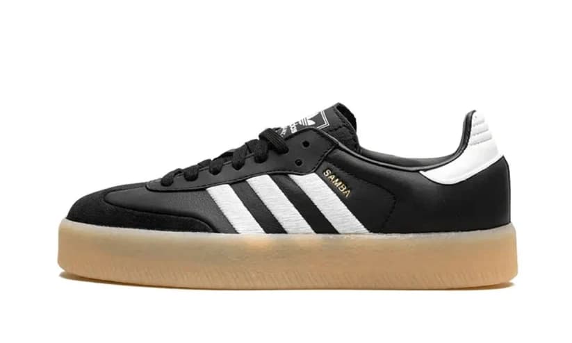 ADIDAS SAMBAE BLACK WHITE GUM (W)
