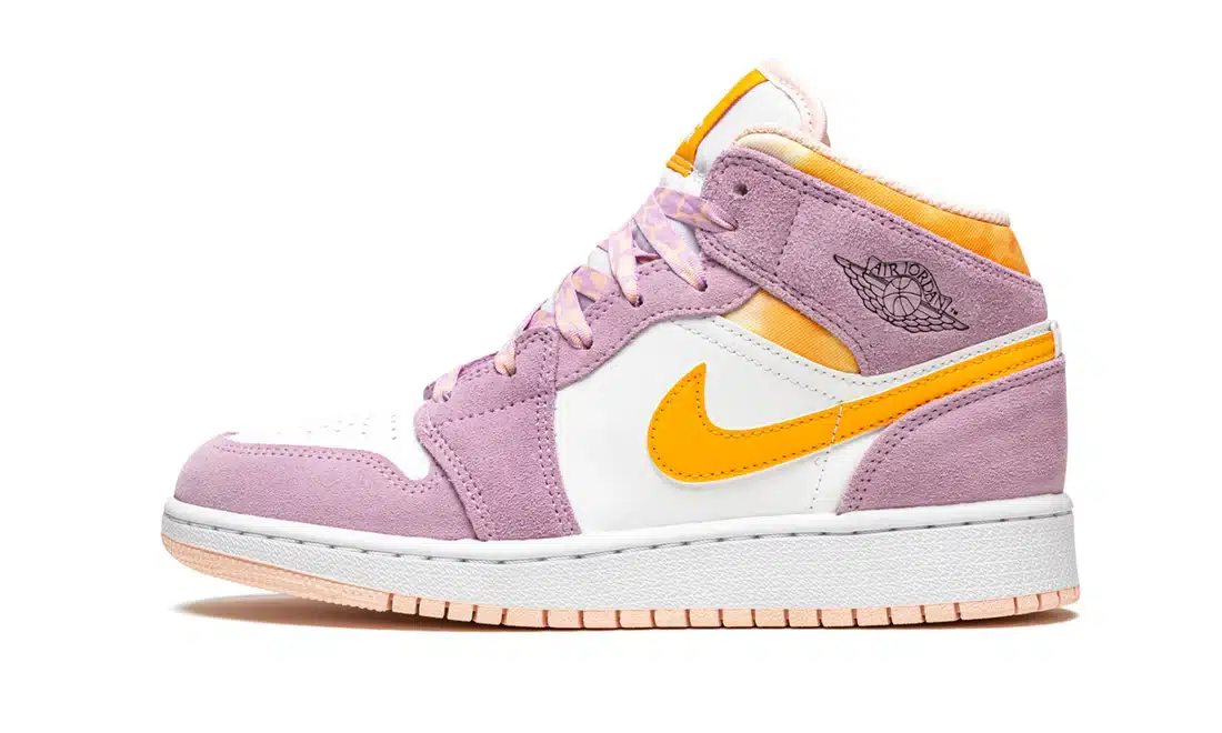 AIR JORDAN 1 MID ARCTIC PINK (GS)