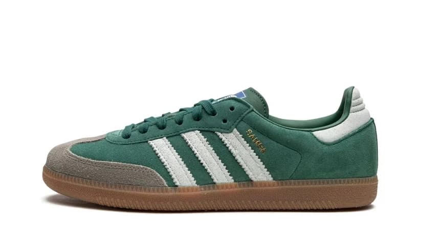 ADIDAS SAMBA OG COLLEGIATE GREEN GUM GREY TOE