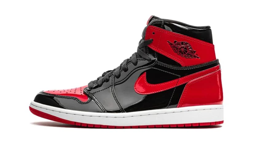 AIR JORDAN 1 HIGH PATENT BRED