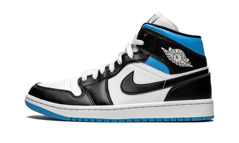 AIR JORDAN 1 MID UNIVERSITY BLUE (W)