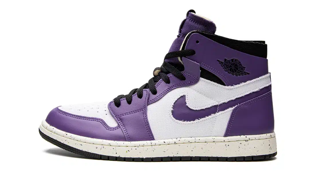 AIR JORDAN 1 HIGH ZOOM CMFT CRATER PURPLE
