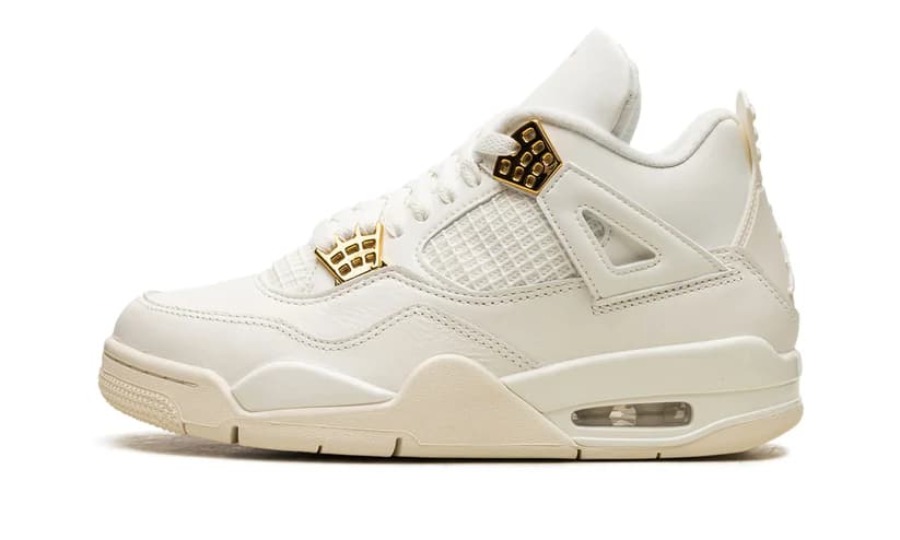AIR JORDAN 4 METALLIC GOLD (W)