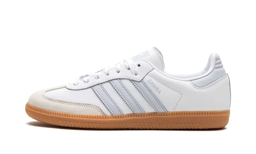 ADIDAS SAMBA OG WHITE HALO BLUE GUM