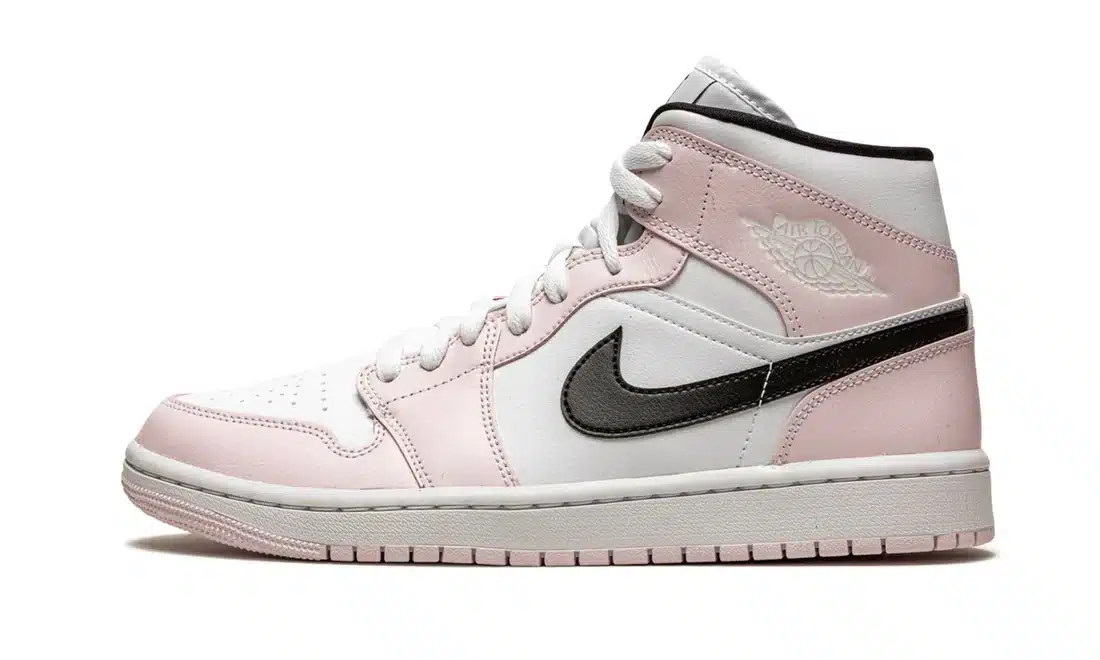 AIR JORDAN 1 MID BARELY ROSE (W)