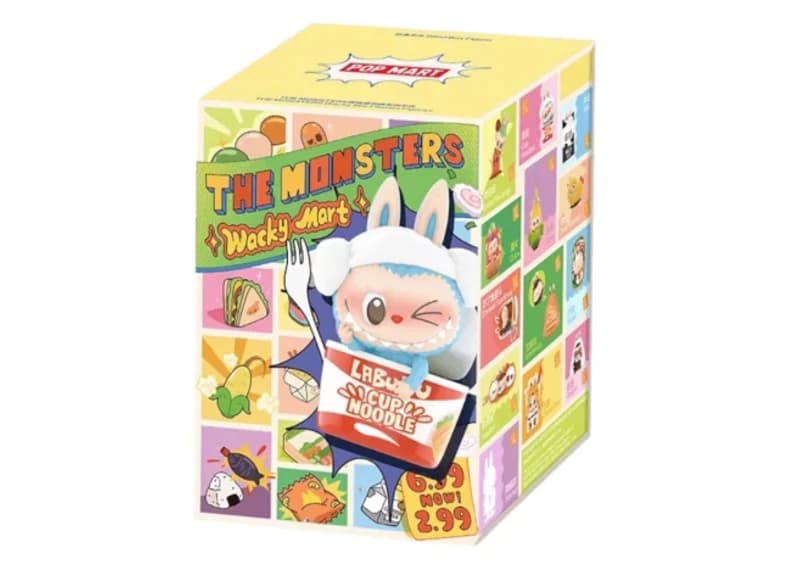 POP MART LABUBU THE MONSTERS WACKY MART SERIES FIGURE SINGLE BLIND BOX