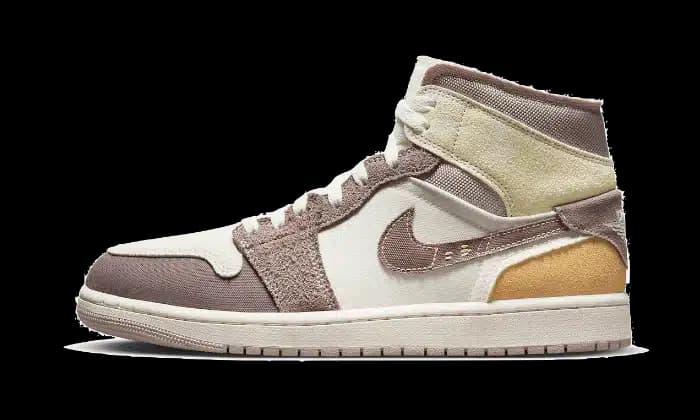 AIR JORDAN 1 MID CRAFT INSIDE OUT TAUPE HAZE
