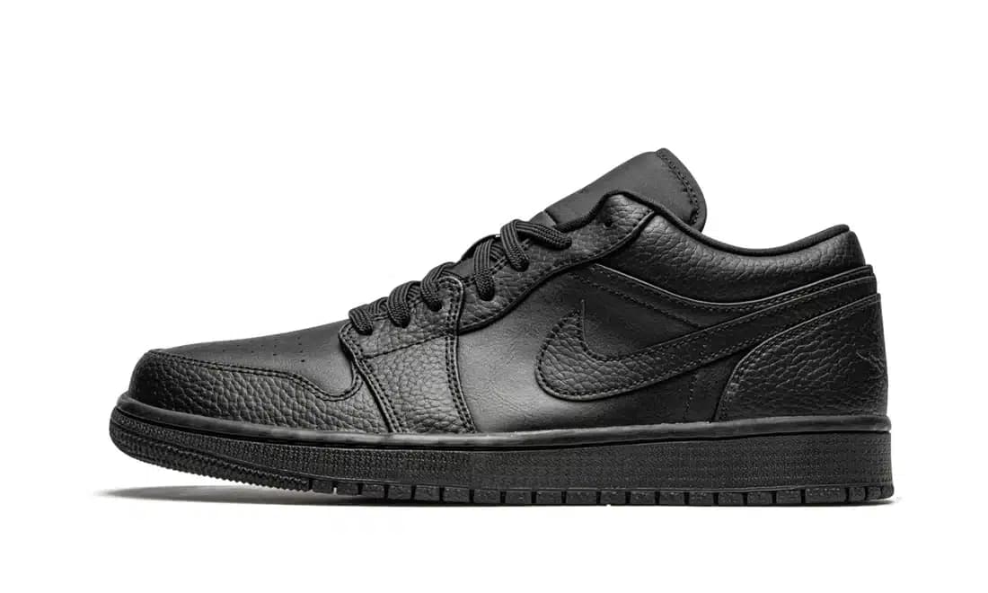 AIR JORDAN 1 LOW TRIPLE BLACK