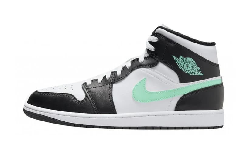 AIR JORDAN 1 MID GREEN GLOW