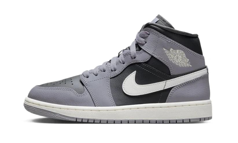 AIR JORDAN 1 MID CEMENT GREY (W)