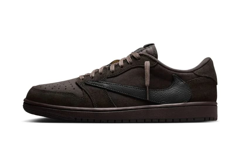 Air Jordan JORDAN 1 RETRO LOW OG SP TRAVIS SCOTT VELVET BROWN