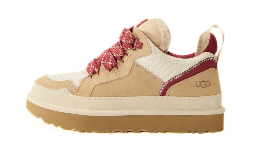 UGG LOWMEL DRIFTWOOD BIKING RED