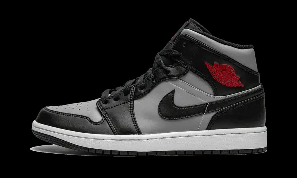 AIR JORDAN 1 MID SHADOW RED