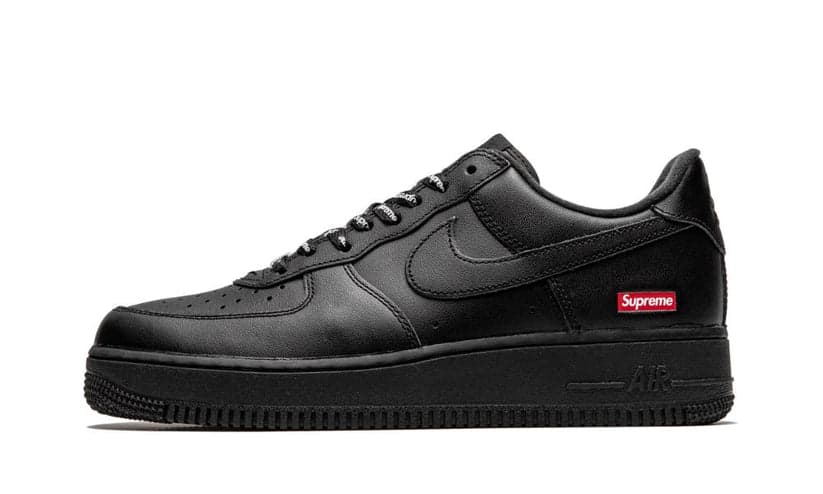 NIKE AIR FORCE 1 LOW SUPREME BLACK