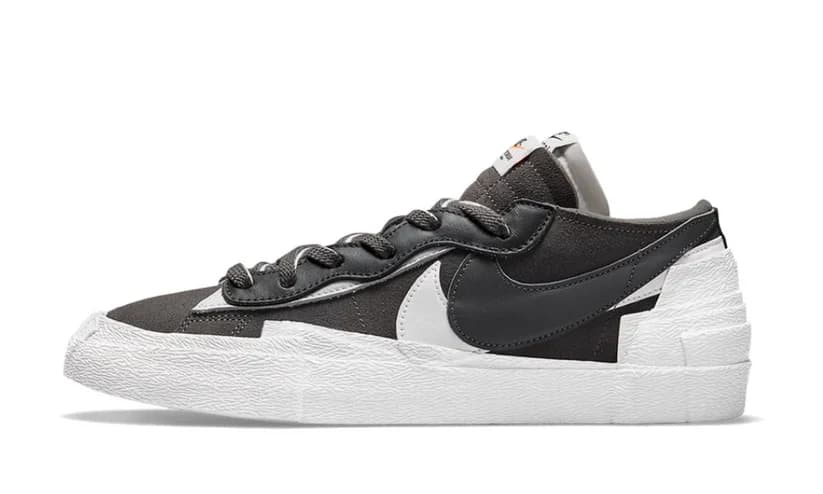 NIKE BLAZER LOW SACAI IRON GREY