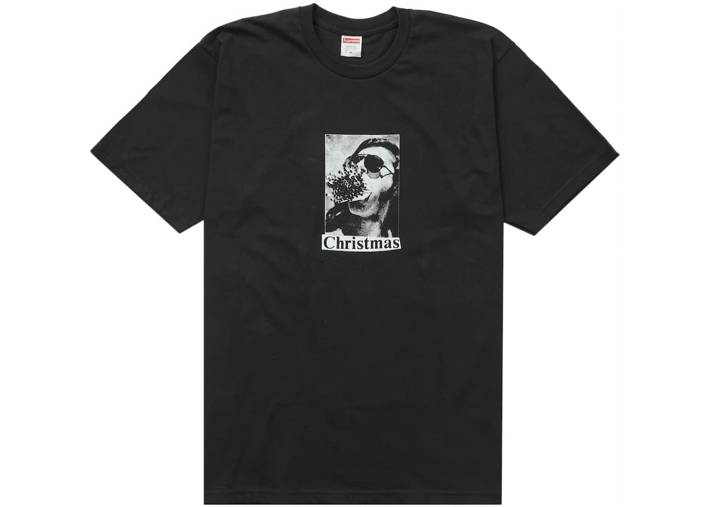 SUPREME CIGARETTE TEE BLACK
