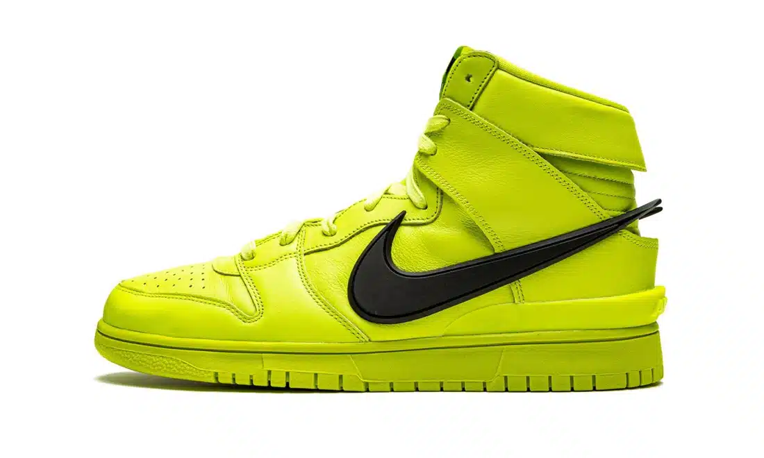 NIKE DUNK HIGH AMBUSH FLASH LIME