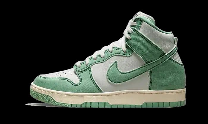 NIKE DUNK HIGH 1985 ENAMEL GREEN DENIM