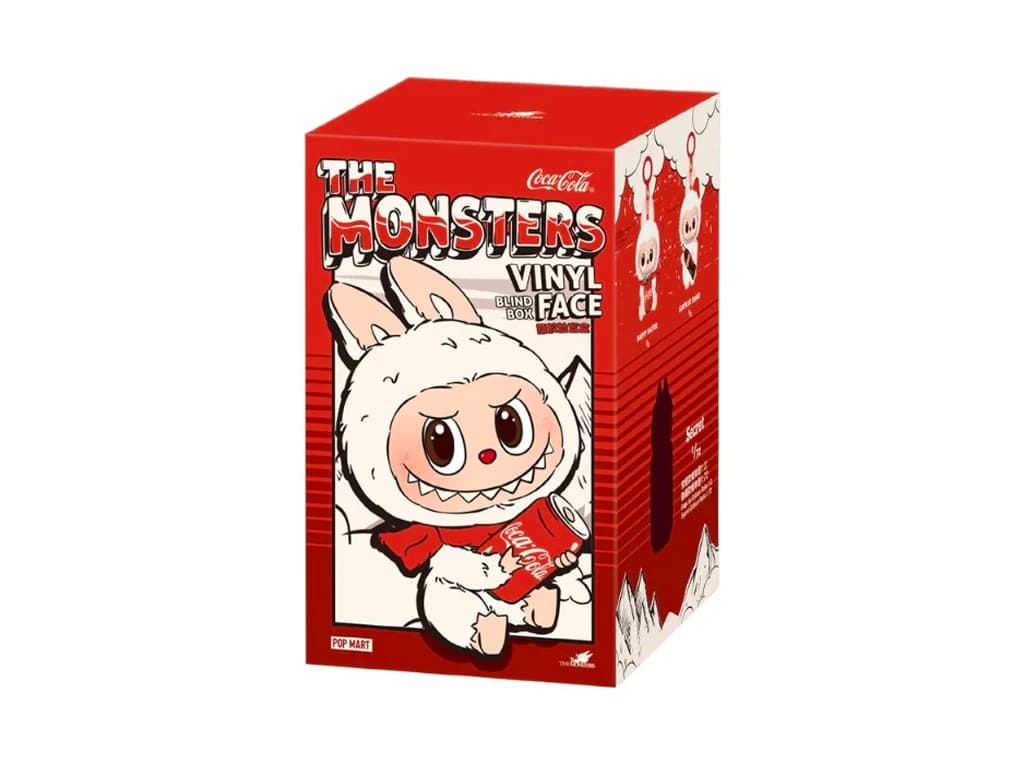 POP MART LABUBU THE MONSTERS COCA COLA SERIES VINYL FACE SINGLE BLIND BOX