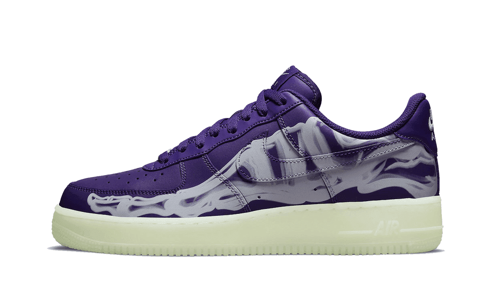 NIKE AIR FORCE 1 LOW PURPLE SKELETON