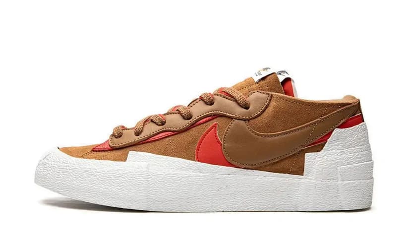 NIKE BLAZER LOW SACAI BRITISH TAN