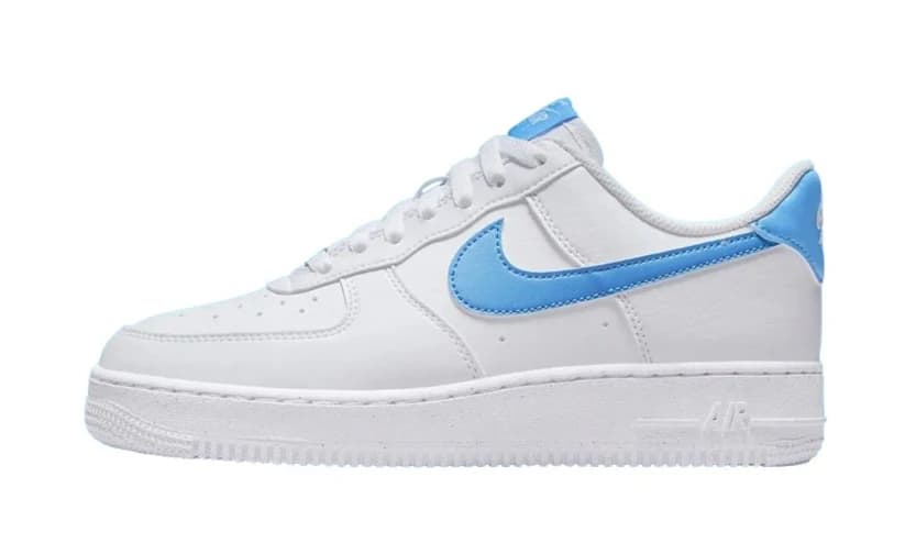 NIKE AIR FORCE 1 LOW NEXT NATURE WHITE UNIVERSITY BLUE