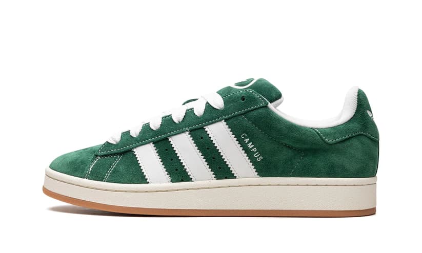 ADIDAS CAMPUS 00S DARK GREEN CLOUD WHITE