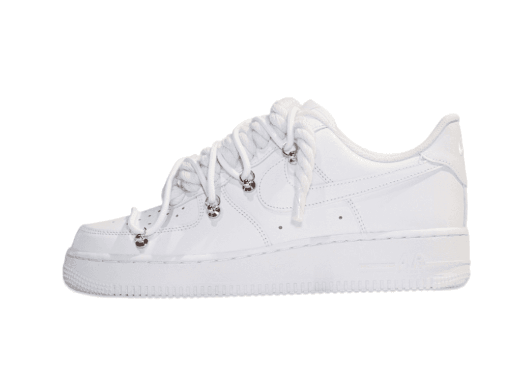Nike Air Force 1 Low '07 White - White Double Rope Laces