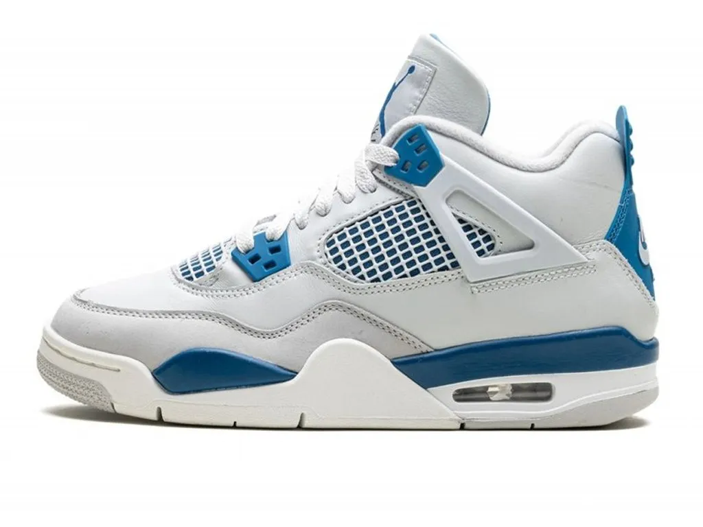 AIR JORDAN 4 MILITARY BLUE