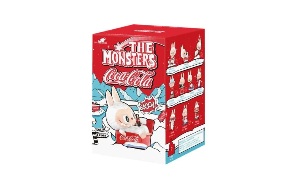 POP MART LABUBU THE MONSTERS COCA-COLA SERIES FIGURE SINGLE BLIND BOX