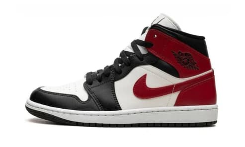 AIR JORDAN 1 MID GYM RED OFF NOIR (W)