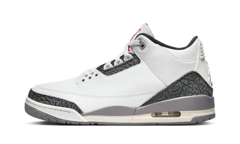 AIR JORDAN 3 RETRO CEMENT GREY