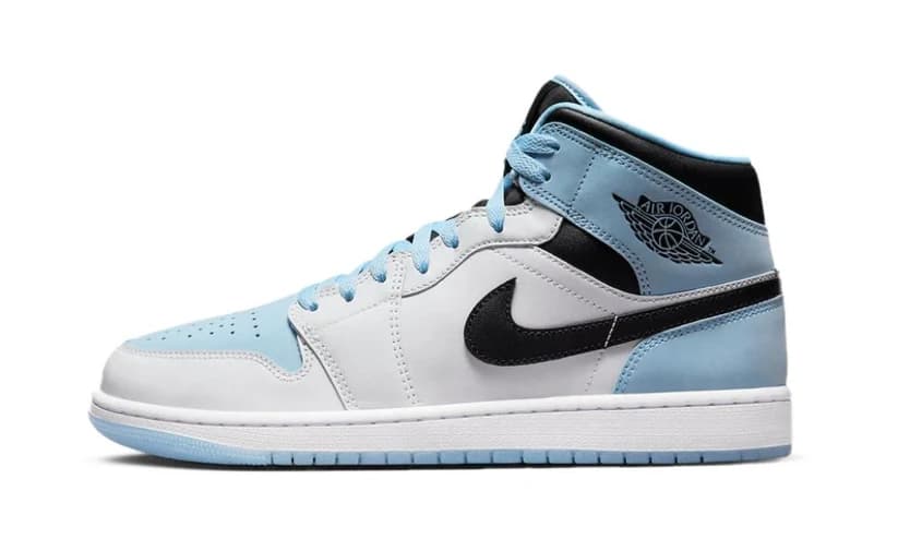 AIR JORDAN 1 MID ICE BLUE (2023)