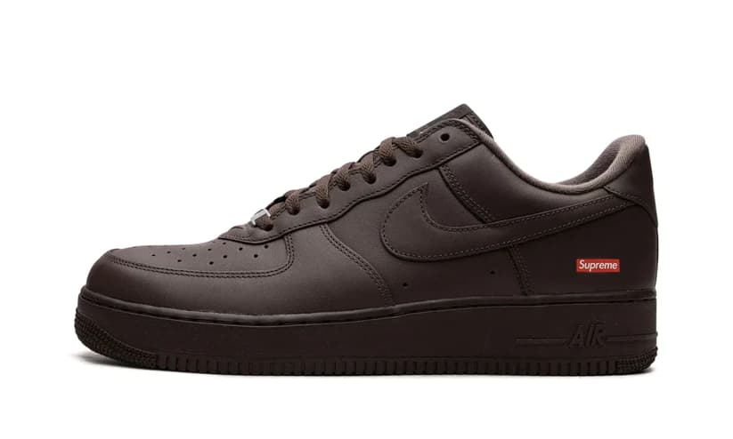 NIKE AIR FORCE 1 LOW SUPREME BAROQUE BROWN