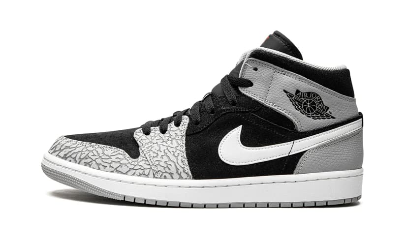 AIR JORDAN 1 MID ELEPHANT PRINT