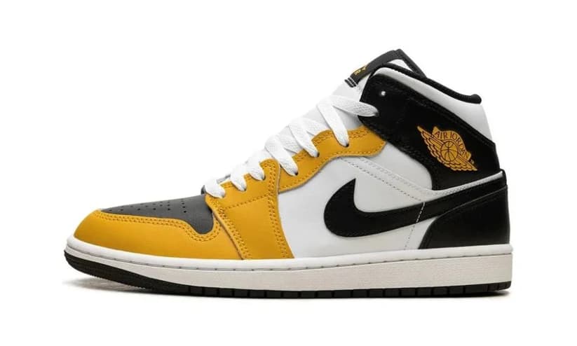 AIR JORDAN 1 MID YELLOW OCHRE