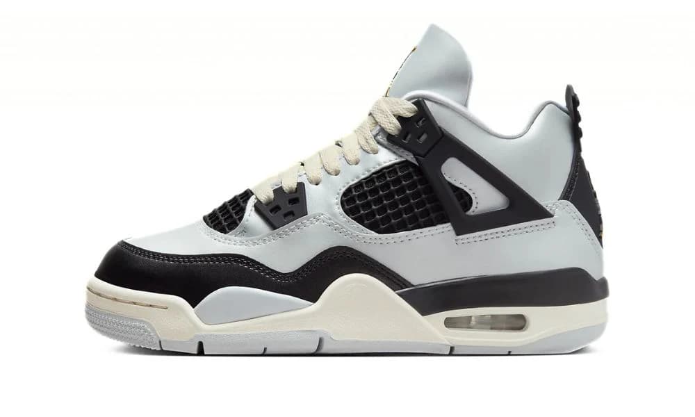 AIR JORDAN 4 RETRO PLATINUM GOLD (GS)
