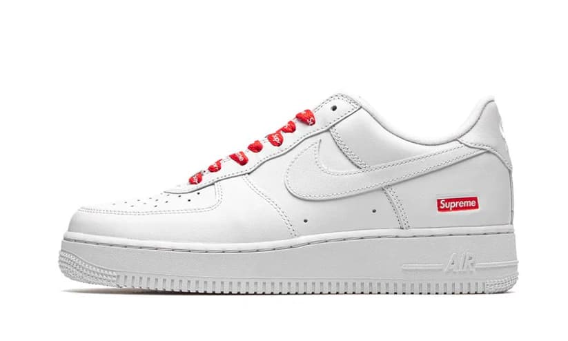 NIKE AIR FORCE 1 LOW SUPREME WHITE