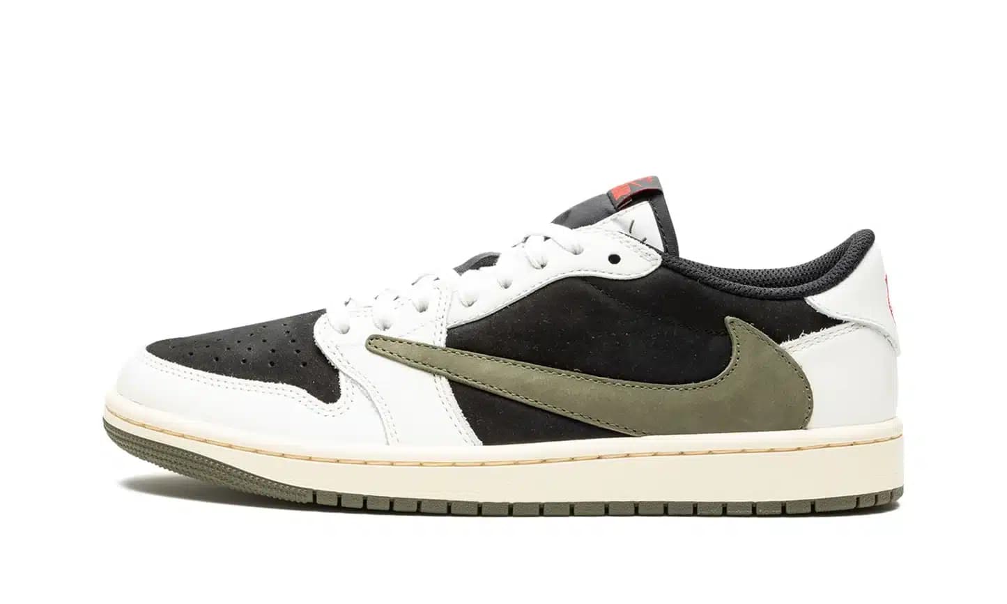 AIR JORDAN 1 LOW TRAVIS SCOTT OLIVE (W)