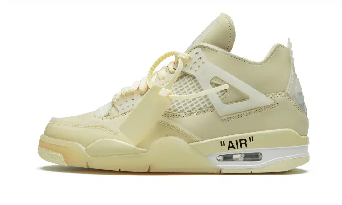 Air Jordan OFF-WHITE AIR JORDAN 4 SAIL (W)