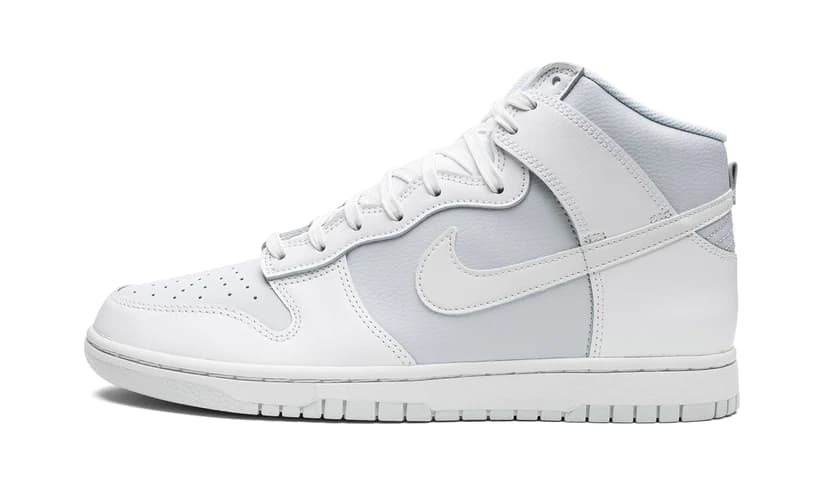 NIKE DUNK HIGH GREY WHITE