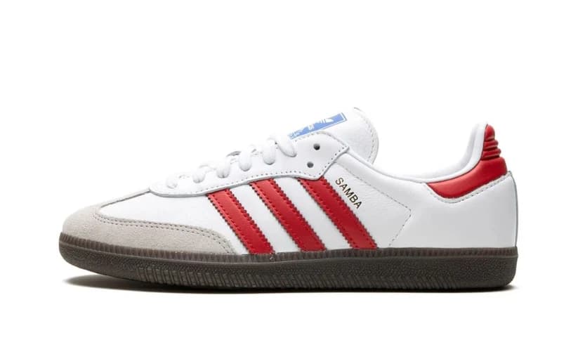 ADIDAS SAMBA OG WHITE BETTER SCARLET