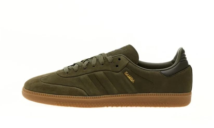 ADIDAS SAMBA OG OLIVE STRATA GUM