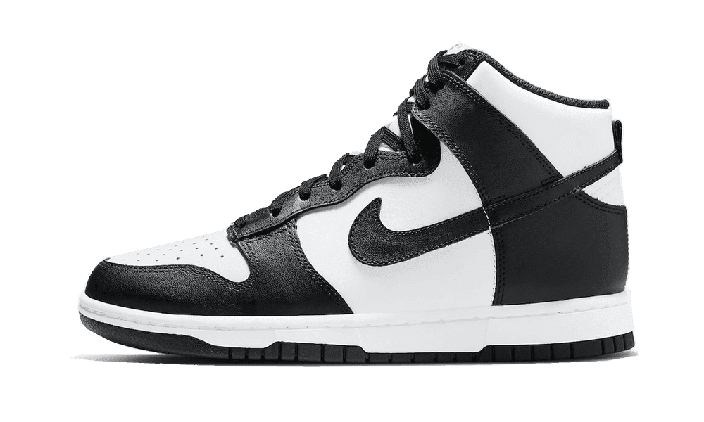 NIKE DUNK HIGH BLACK WHITE (W)